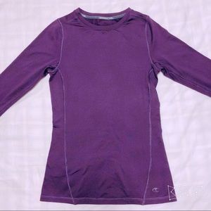 champion purple warm top like new